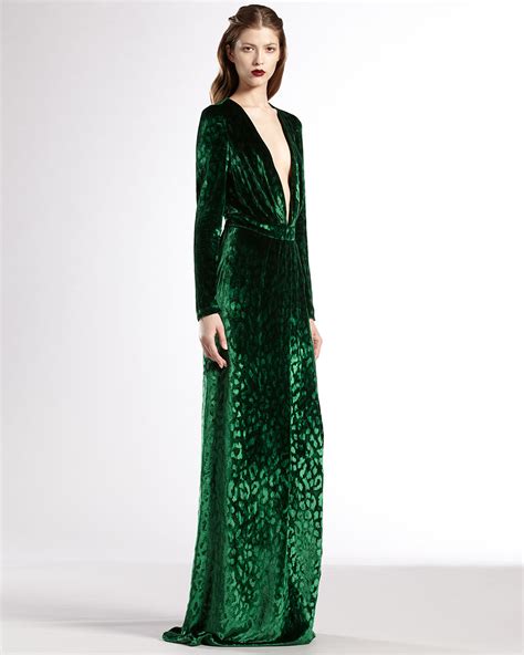 gucci green sequin dress|Gucci velvet dress.